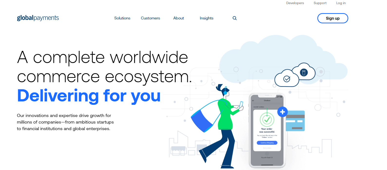 Global Payments main page